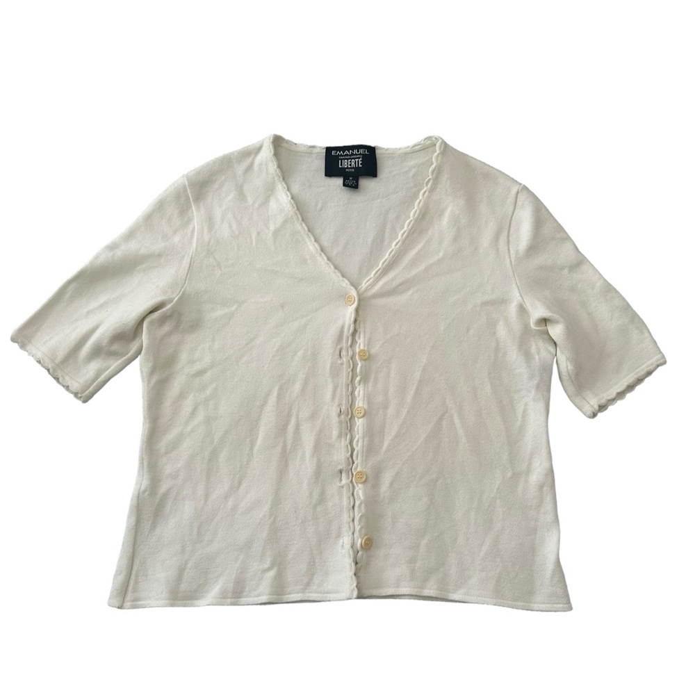 Vintage Emanuel Ungaro Liberté Petite M top